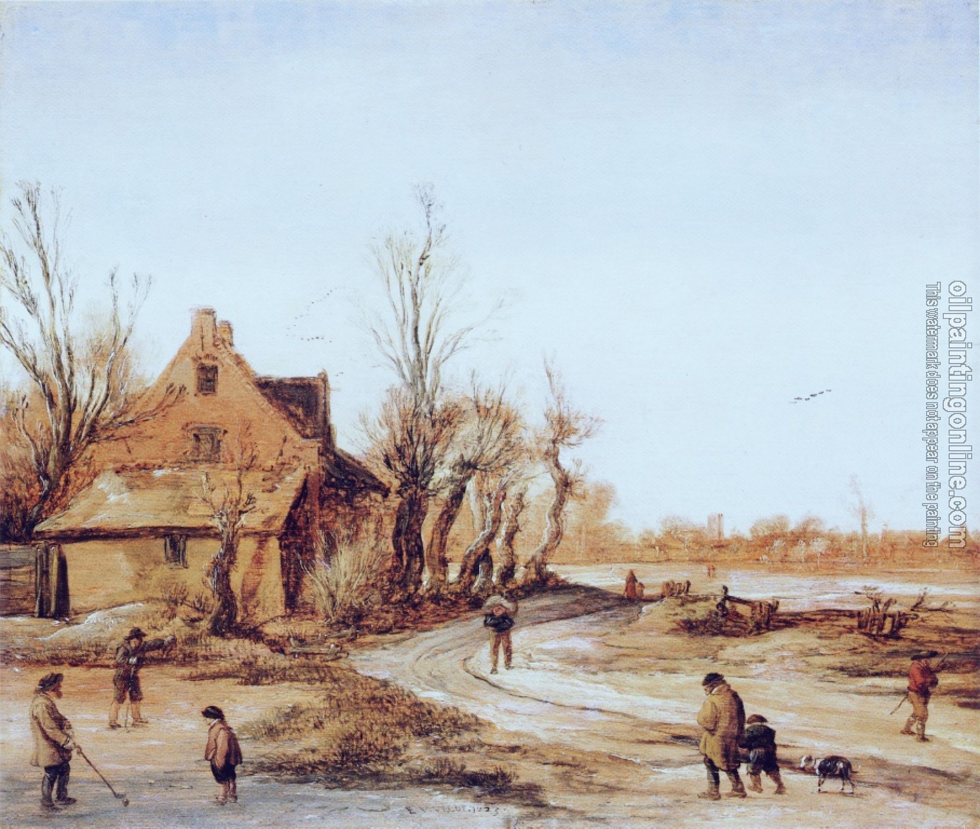 Velde, Esaias van de - Winter Landscape